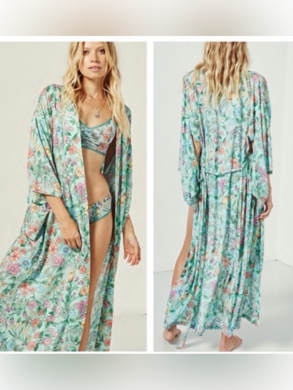 Nwt spell sayulita kimono in birthstone